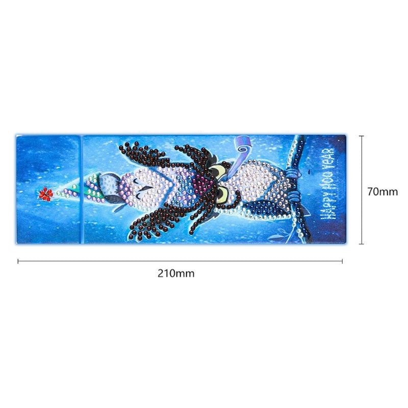 Diamond Painting Stiftebox Eulen - Unique-Diamond