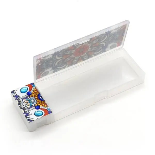 Diamond Painting Stiftebox Hellblau - Unique-Diamond