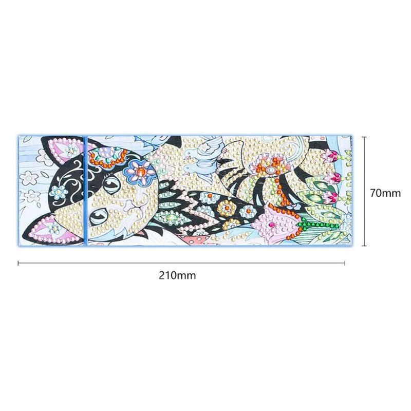 Diamond Painting Stiftebox Katze - Unique-Diamond