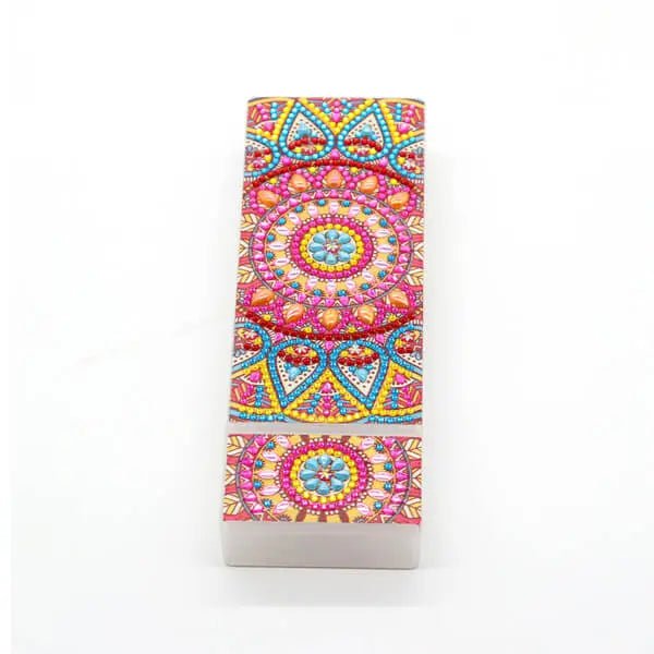 Diamond Painting Stiftebox Mandala Stern - Unique-Diamond