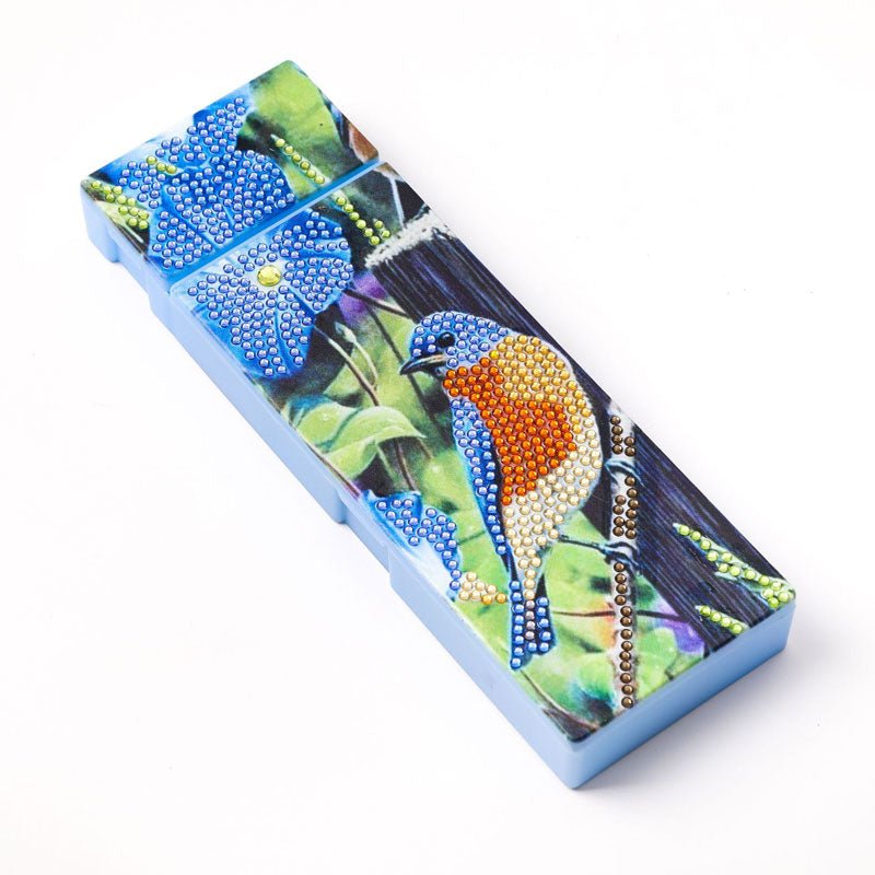 Diamond Painting Stiftebox Vogel - Unique-Diamond
