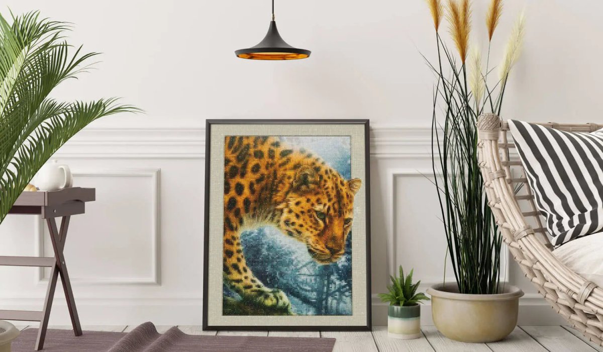 Diamond Painting Leoparden - Unique-Diamond