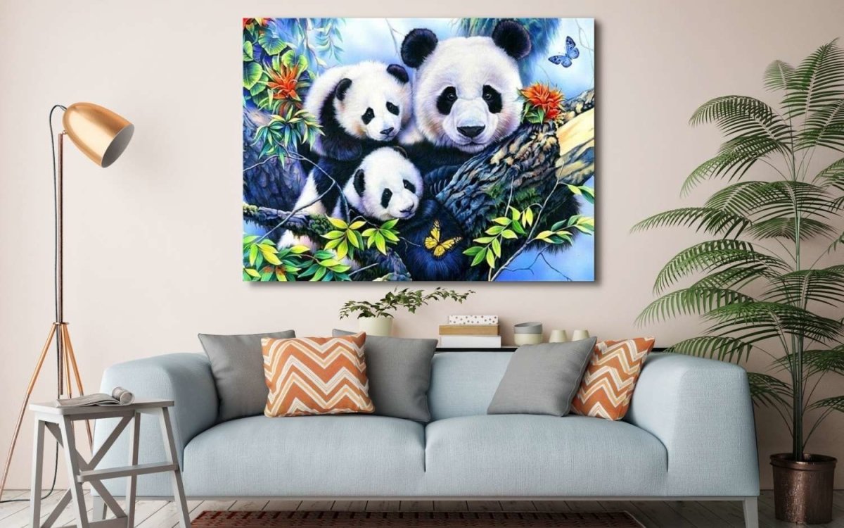 Diamond Painting Pandas - Unique-Diamond