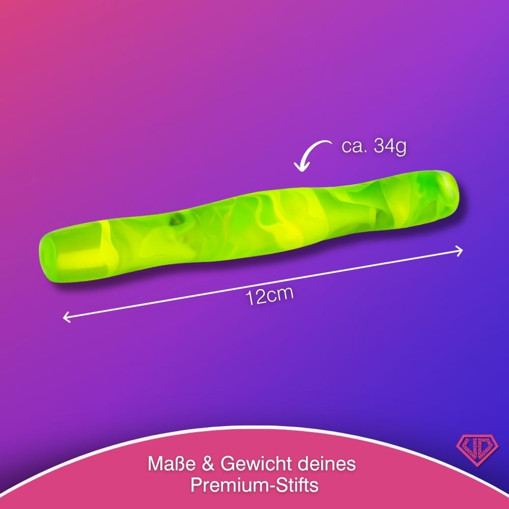 Diamond Painting Ergonomischer Premium Stift - Neon Blaze Unique-Diamond
