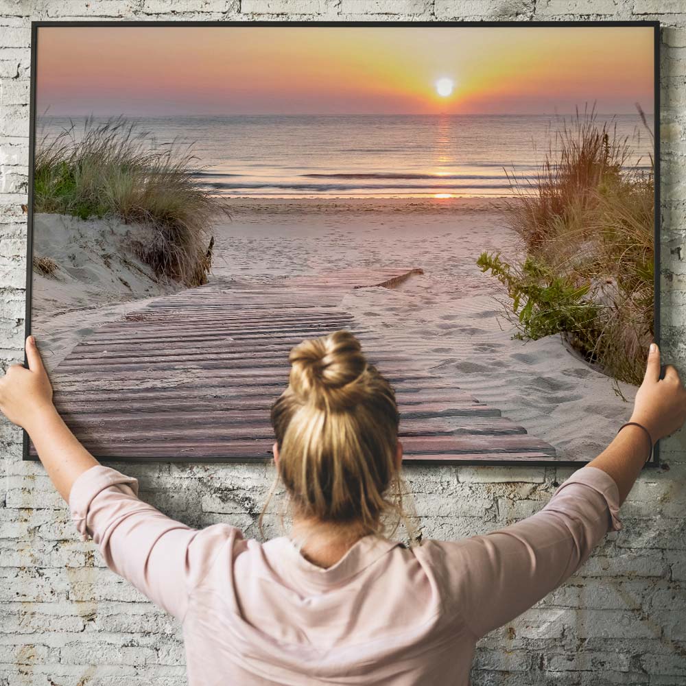 5D Diamant Painting – Weg zum Strand Unique-Diamond