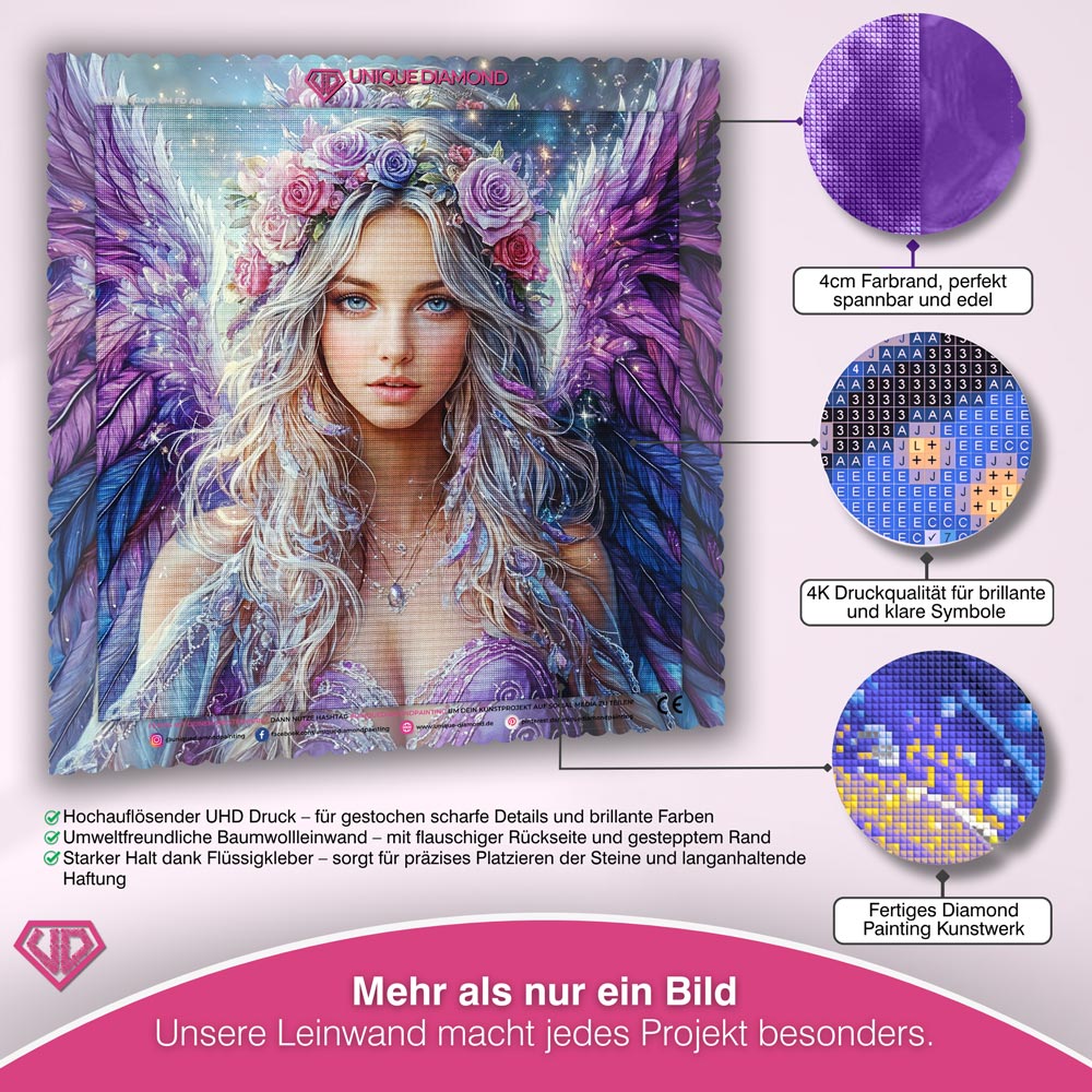 5D Diamond Painting – Himmelsengel Unique-Diamond