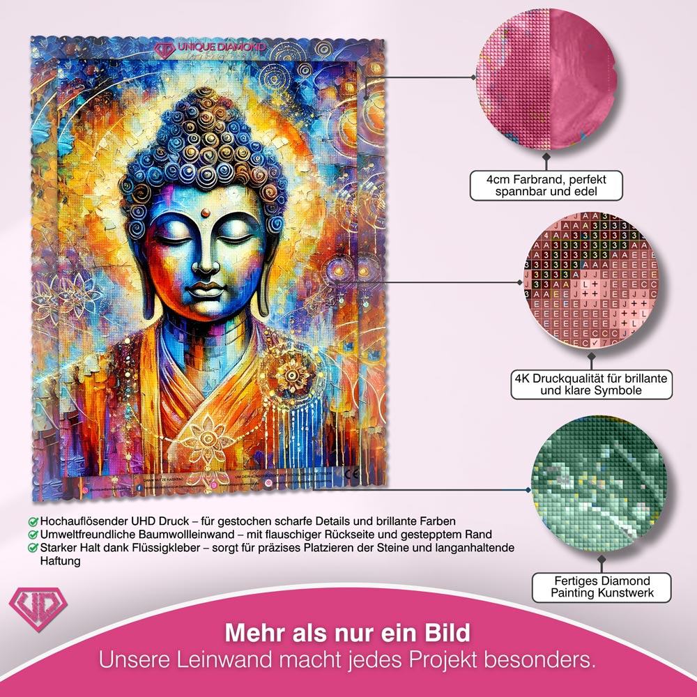 5D Diamond Painting – Kosmisches Erwachen Unique-Diamond