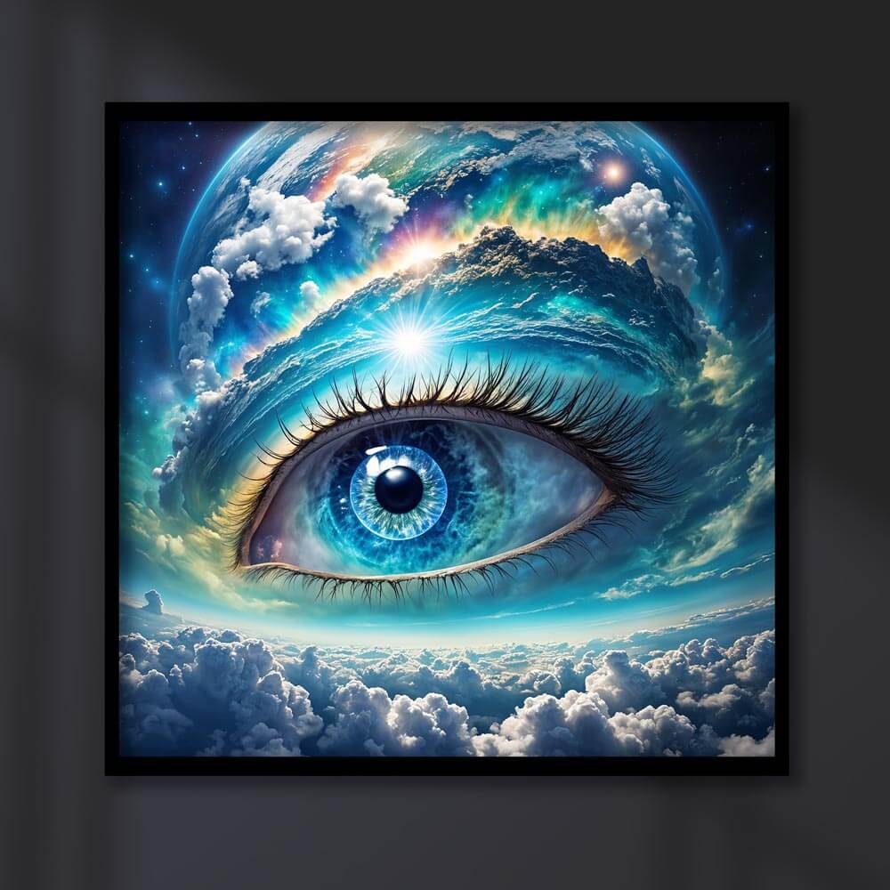 5D Diamond Painting AB Steine Celestial Vision mit 100 Farben, Unique-Diamond