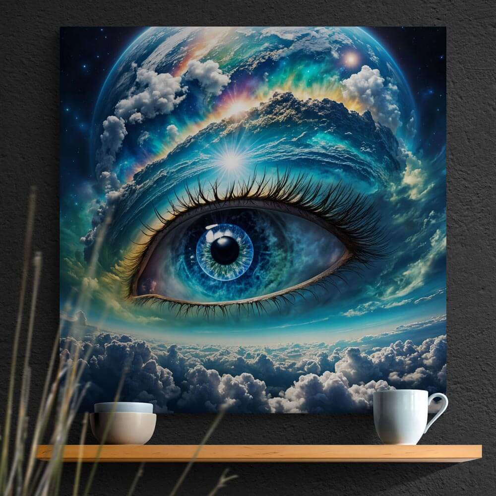 5D Diamond Painting AB Steine Celestial Vision mit 100 Farben, Unique-Diamond