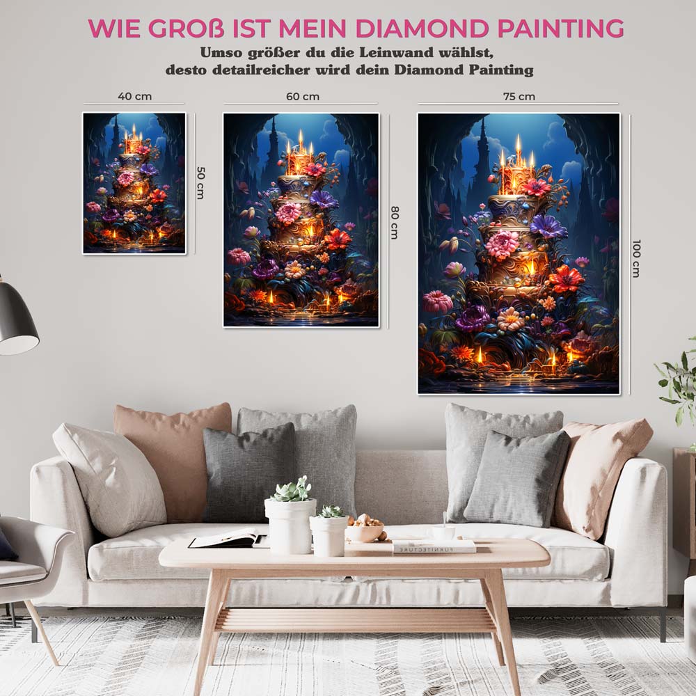 5D Diamond Painting AB Steine Kuchen kaufen | Unique-Diamond 5D Diamond Painting AB Steine Kuchen kaufen | Unique-Diamond