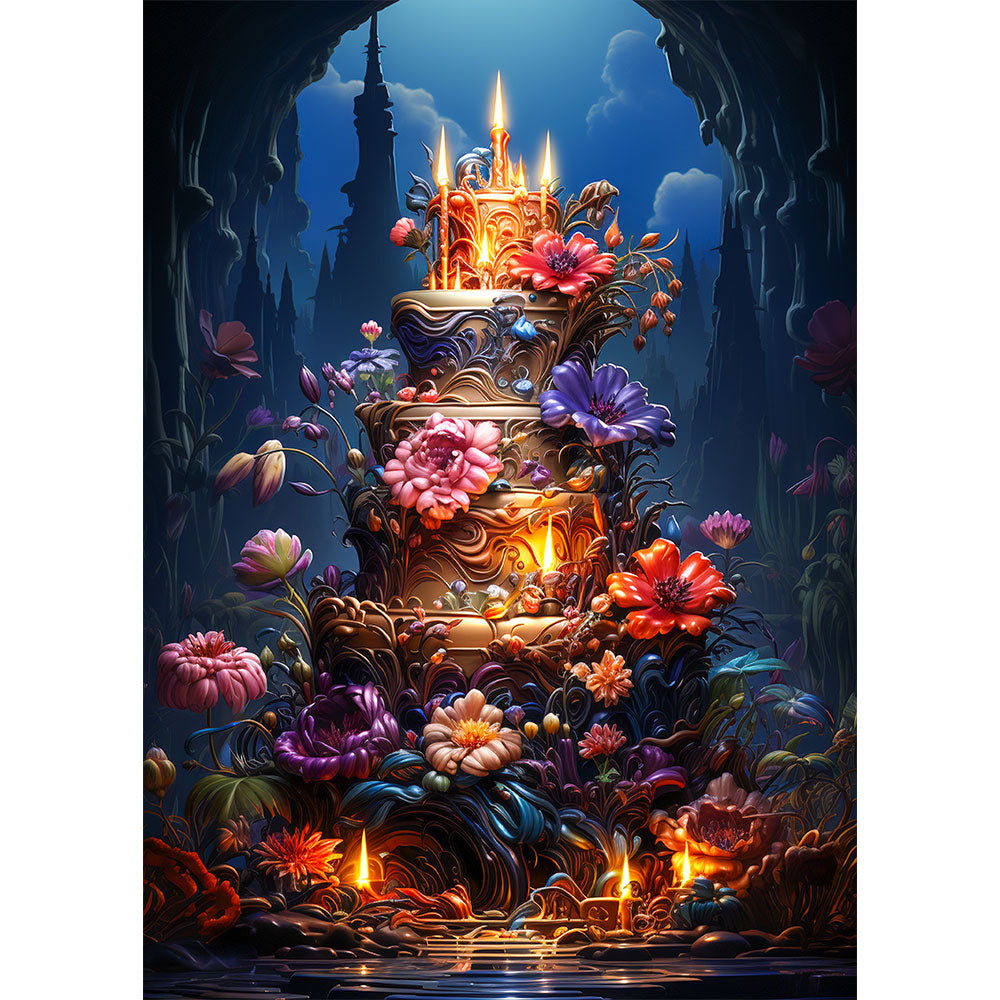 5D Diamond Painting AB Steine Kuchen kaufen | Unique-Diamond 5D Diamond Painting AB Steine Kuchen kaufen | Unique-Diamond