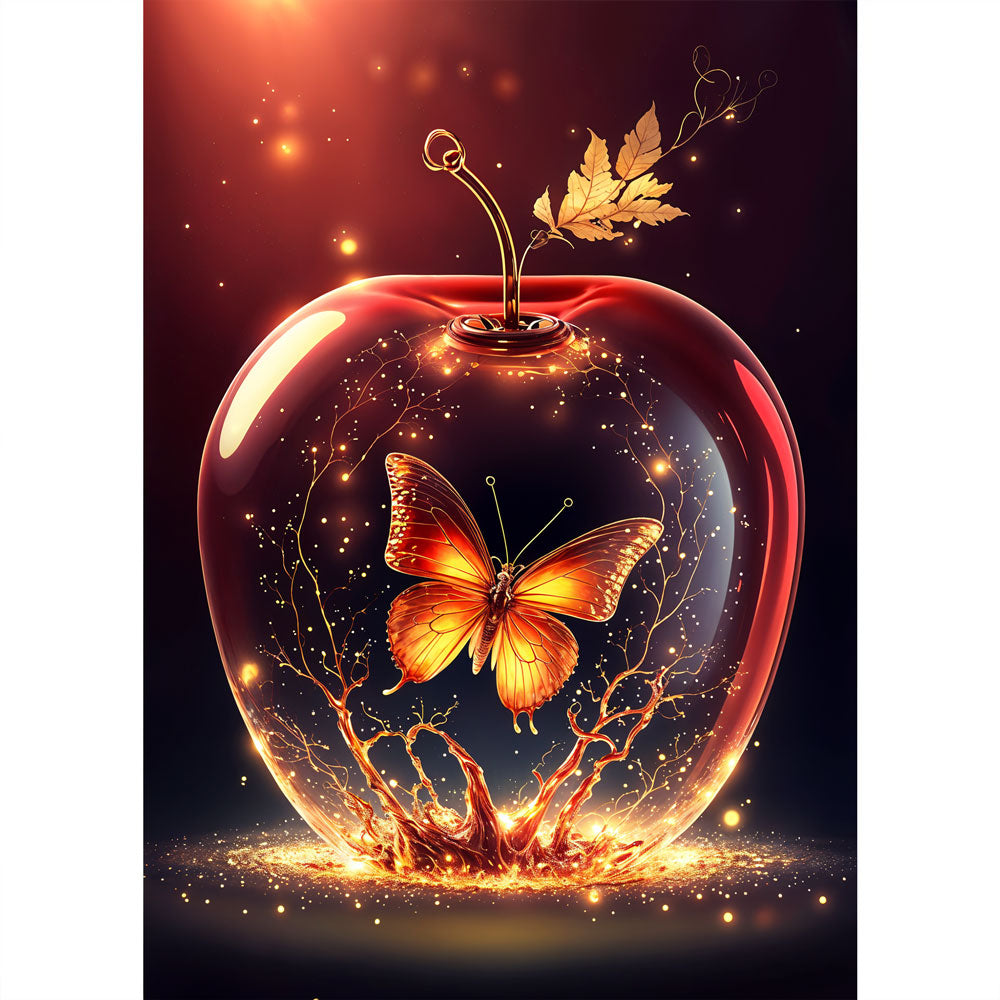 5D Diamond Painting – Magic Apple Unique-Diamond