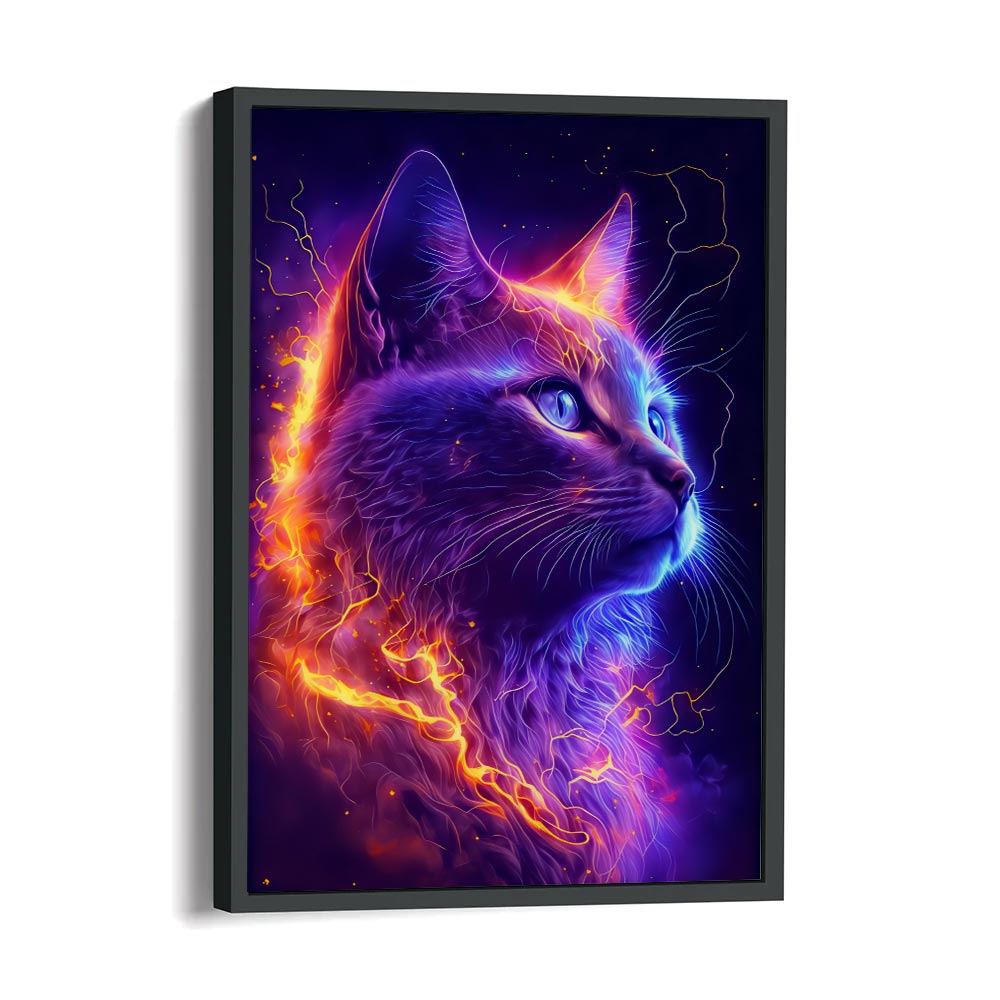 5D Diamond Painting AB Steine Magic Cat, Unique-Diamond