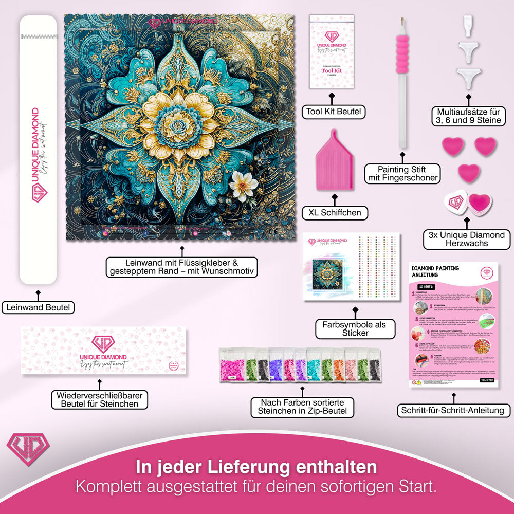 5D Diamond Painting – Mandala Unique-Diamond