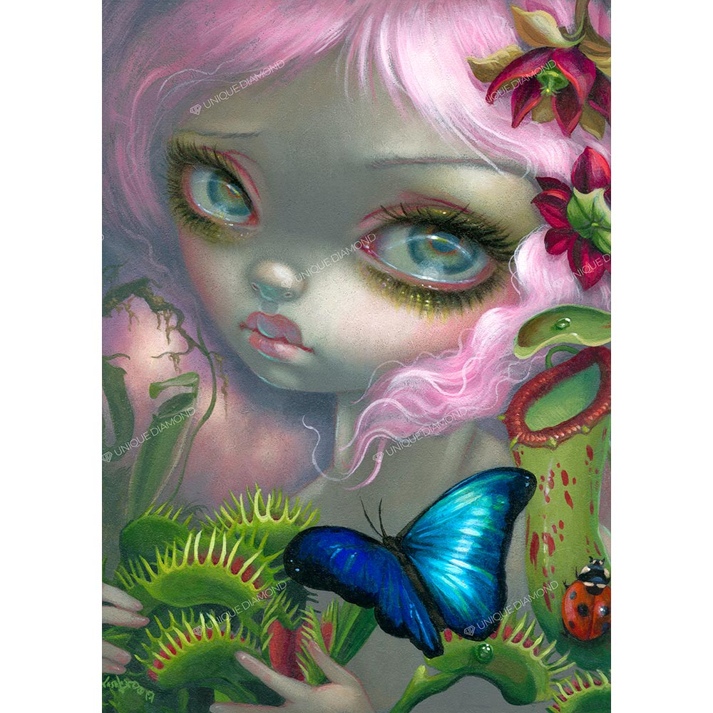 5D Diamond Painting AB Steine © Jasmine Becket-Griffith - Insectarium, Unique-Diamond