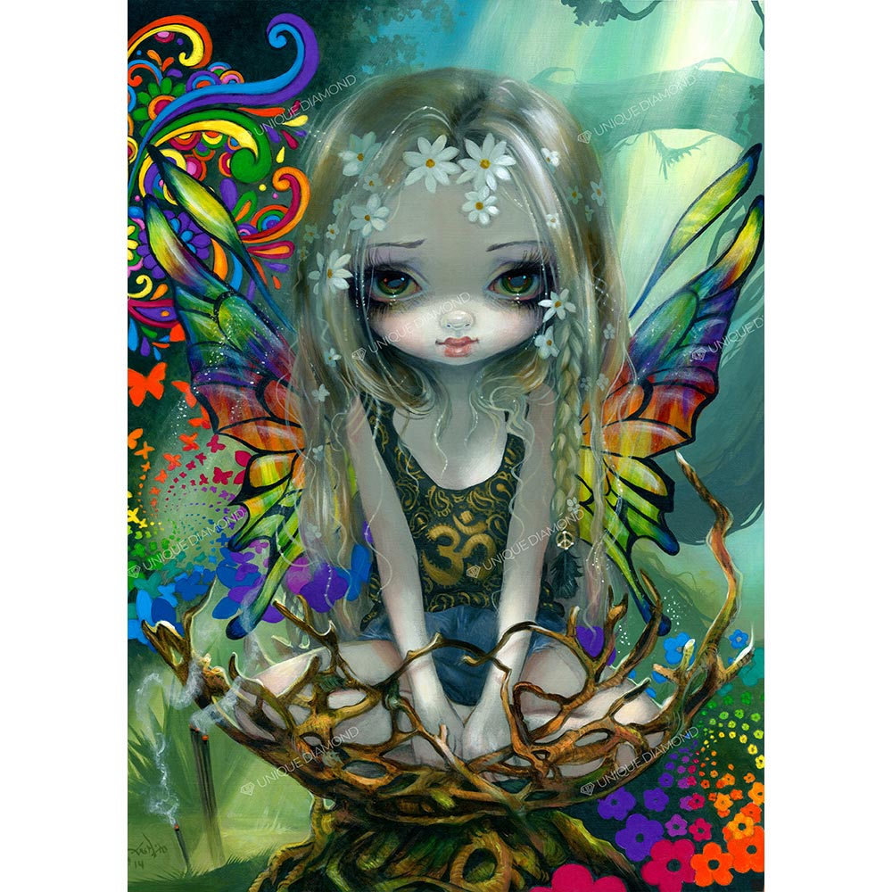 5D Diamond Painting AB Steine © Jasmine Becket-Griffith - Paisley, Unique-Diamond