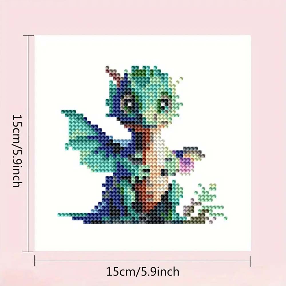 5D Diamond Painting LuxGem - Dragon's Dream - 12 Mini Motive, Unique-Diamond