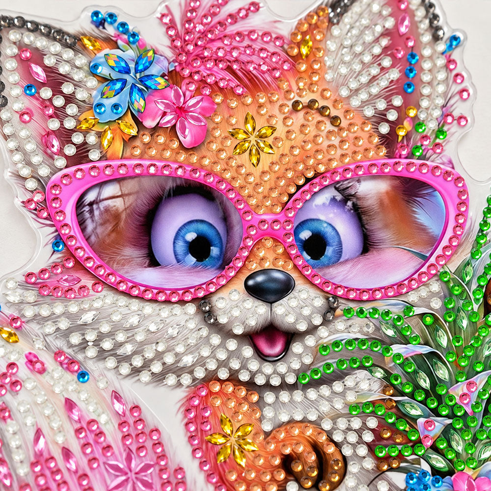 5D Diamond Painting Türanhänger – Ananasglück