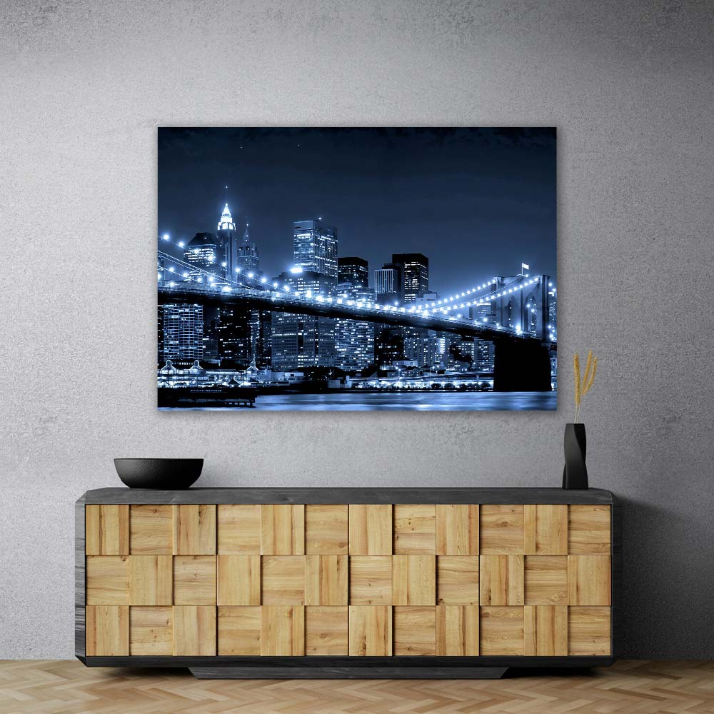 5D Diamond Painting - XXL Brooklyn Bridge Unique-Diamond