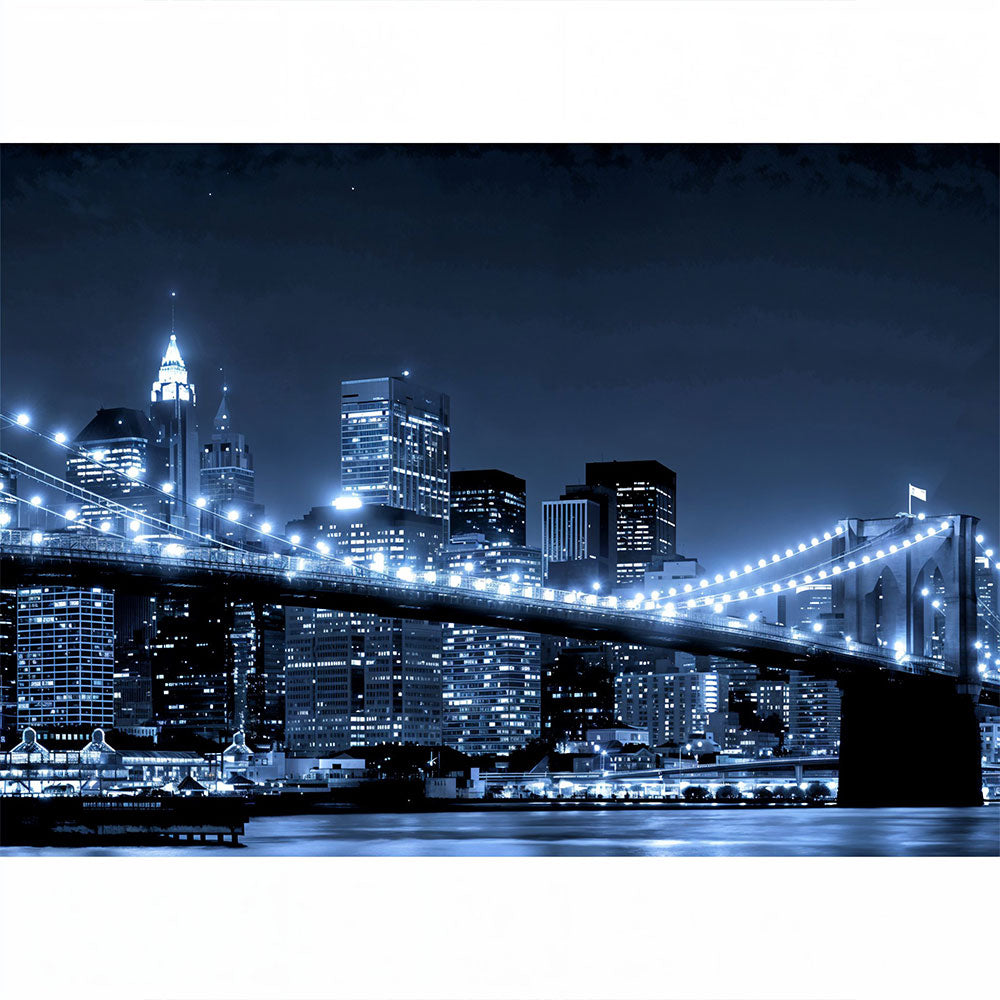 5D Diamond Painting - XXL Brooklyn Bridge Unique-Diamond