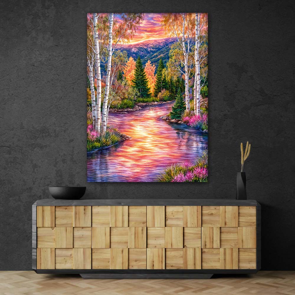 5D Diamond Painting – Alina Sonnenglanz der Birkenaue