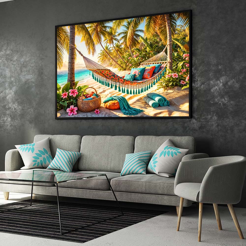 5D Diamond Painting – Aloha-Symphonie der Stille, Unique-Diamond