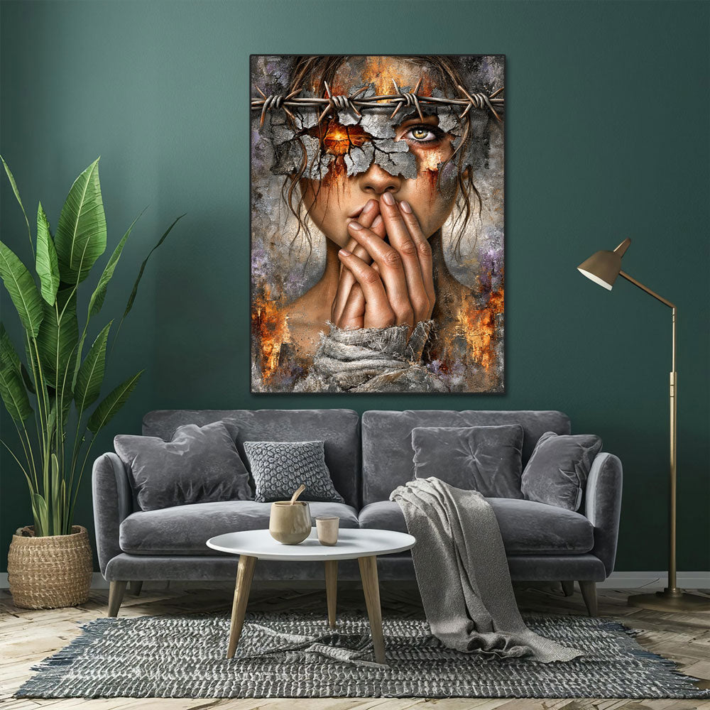 5D Diamond Painting – Amara hinter den Dornen