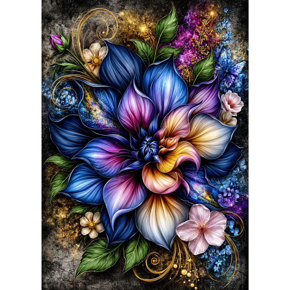 5D Diamond Painting – Amaris Nachtblüte | Unique Diamond