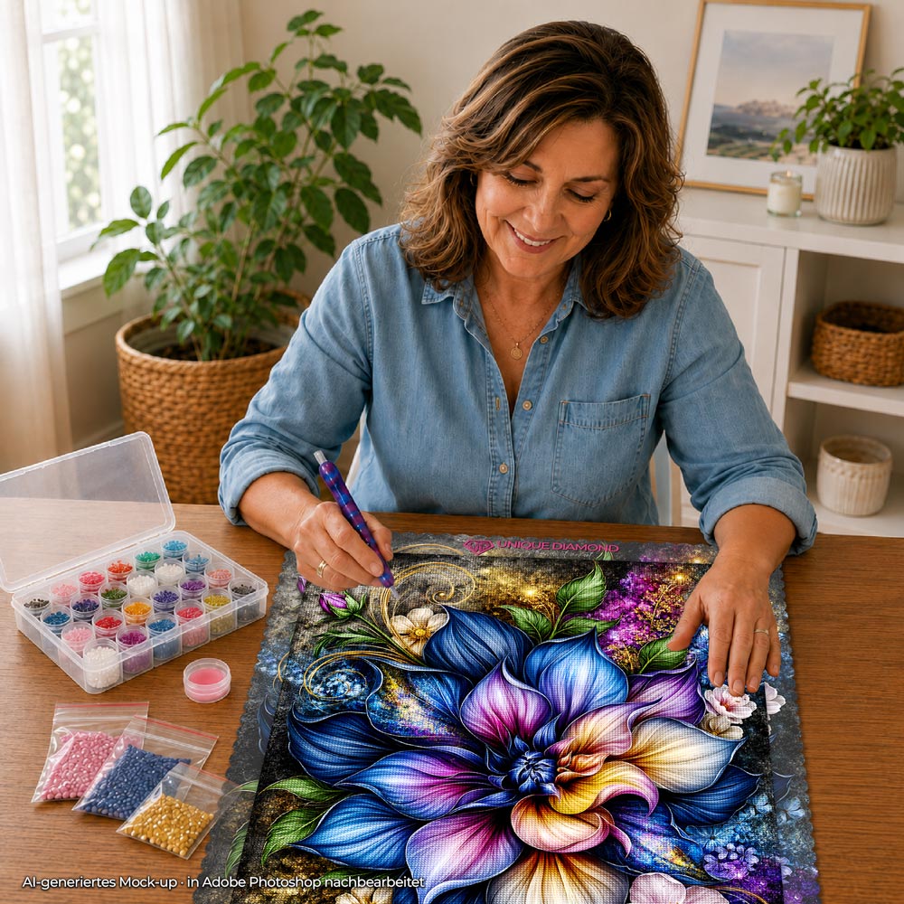 5D Diamond Painting – Amaris Nachtblüte