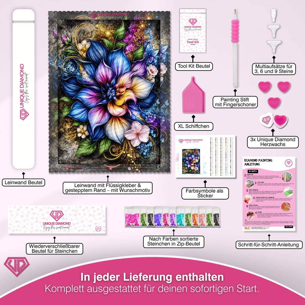 5D Diamond Painting – Amaris Nachtblüte