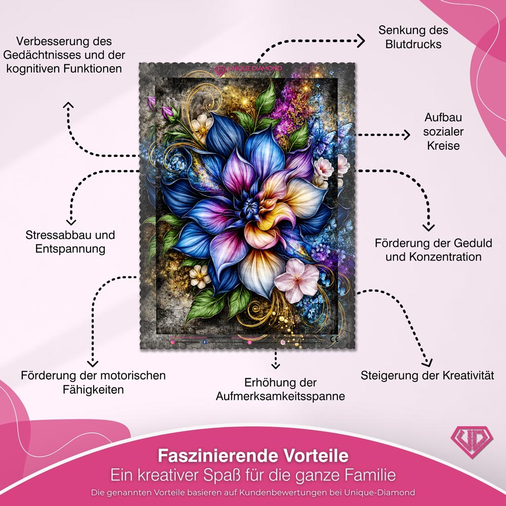 5D Diamond Painting – Amaris Nachtblüte