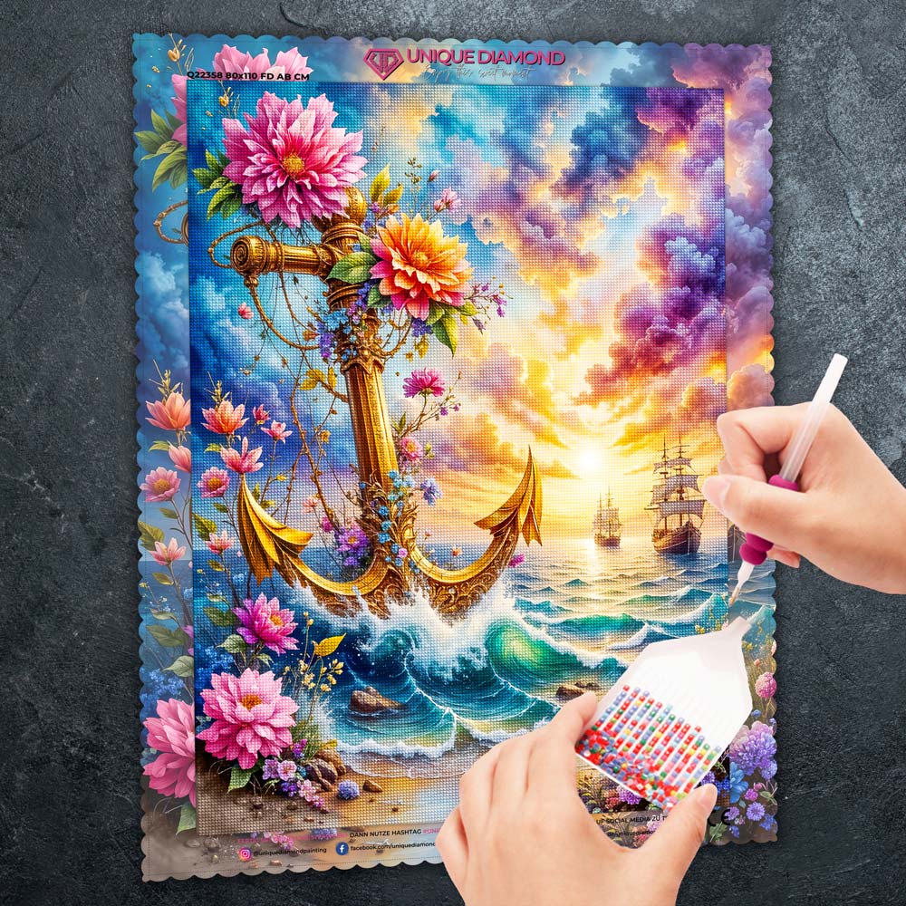 5D Diamond Painting – Anchor of Dreams Unique-Diamond