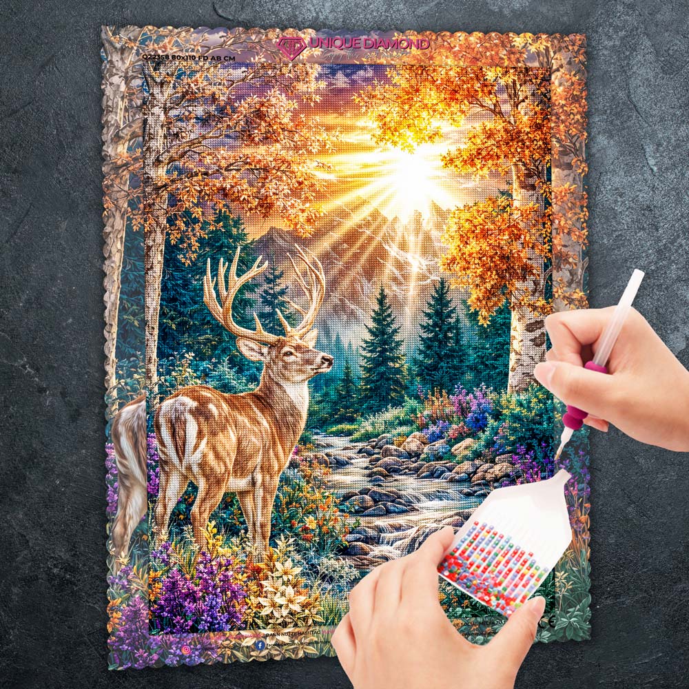 5D Diamond Painting – Aurelia Herbstzauber des Waldes