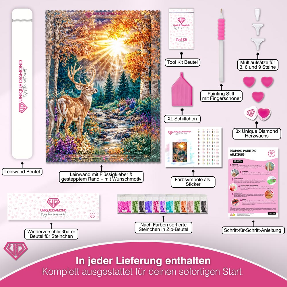5D Diamond Painting – Aurelia Herbstzauber des Waldes