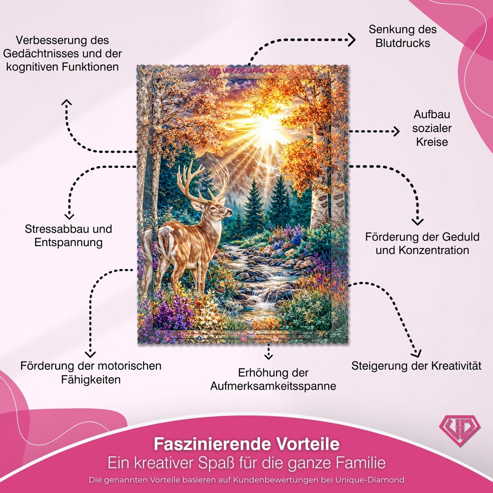 5D Diamond Painting – Aurelia Herbstzauber des Waldes
