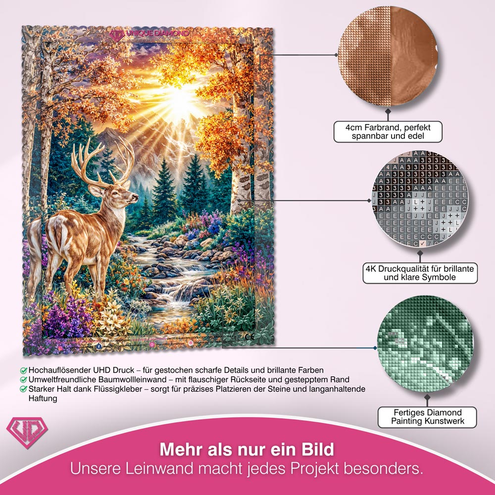 5D Diamond Painting – Aurelia Herbstzauber des Waldes