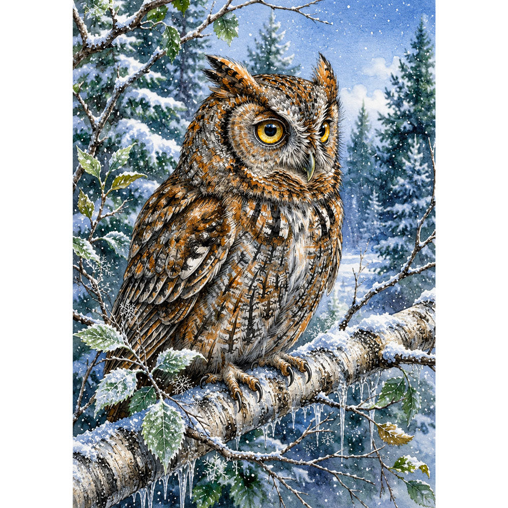 5D Diamond Painting – Aurelias Winterwacht | Unique Diamond