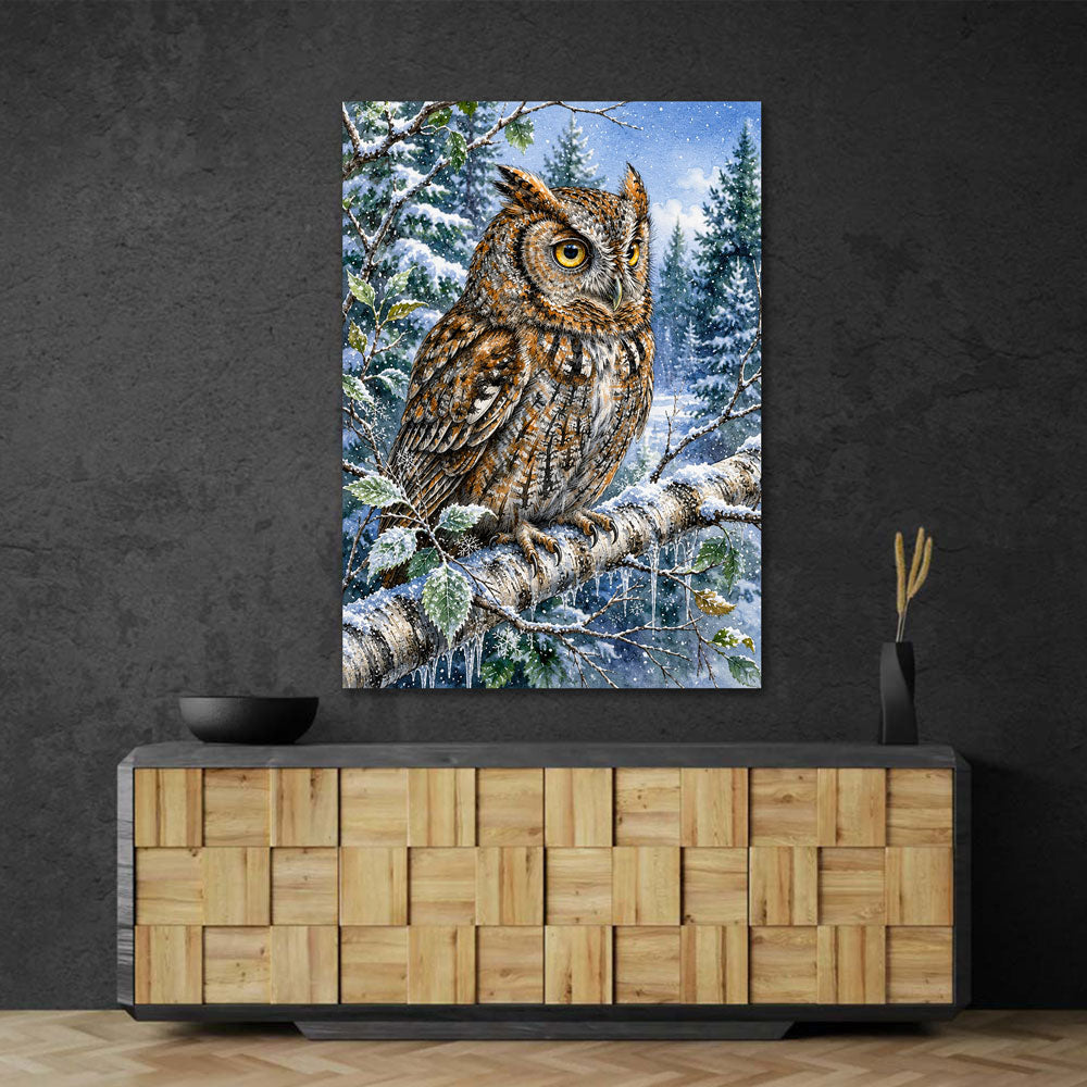 5D Diamond Painting – Aurelias Winterwacht