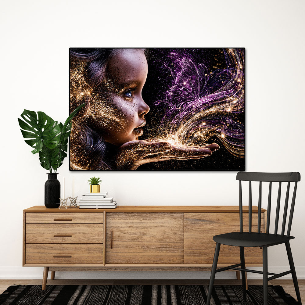 5D Diamond Painting – Berührung des Schmetterlingszaubers