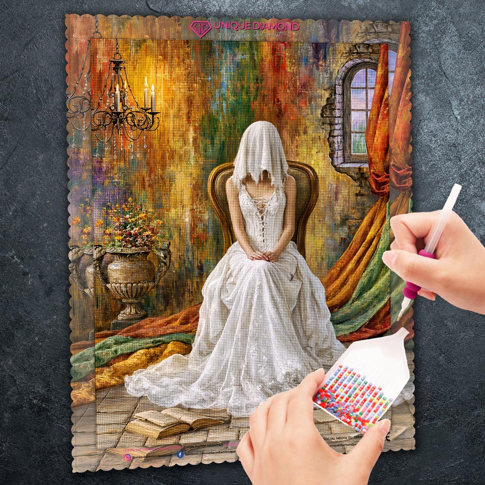 5D Diamond Painting – Braut der verlorenen Zeit