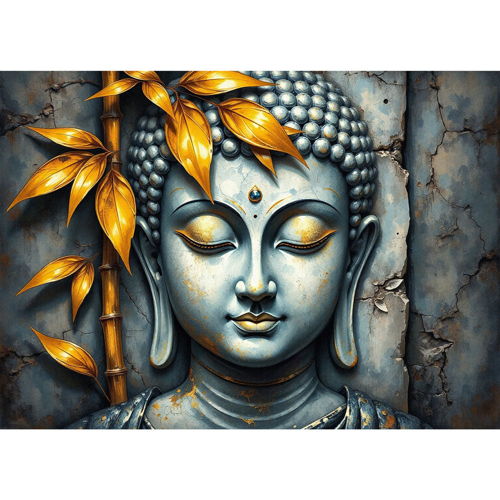 5D Diamond Painting – Buddha der Gelassenheit, Unique-Diamond