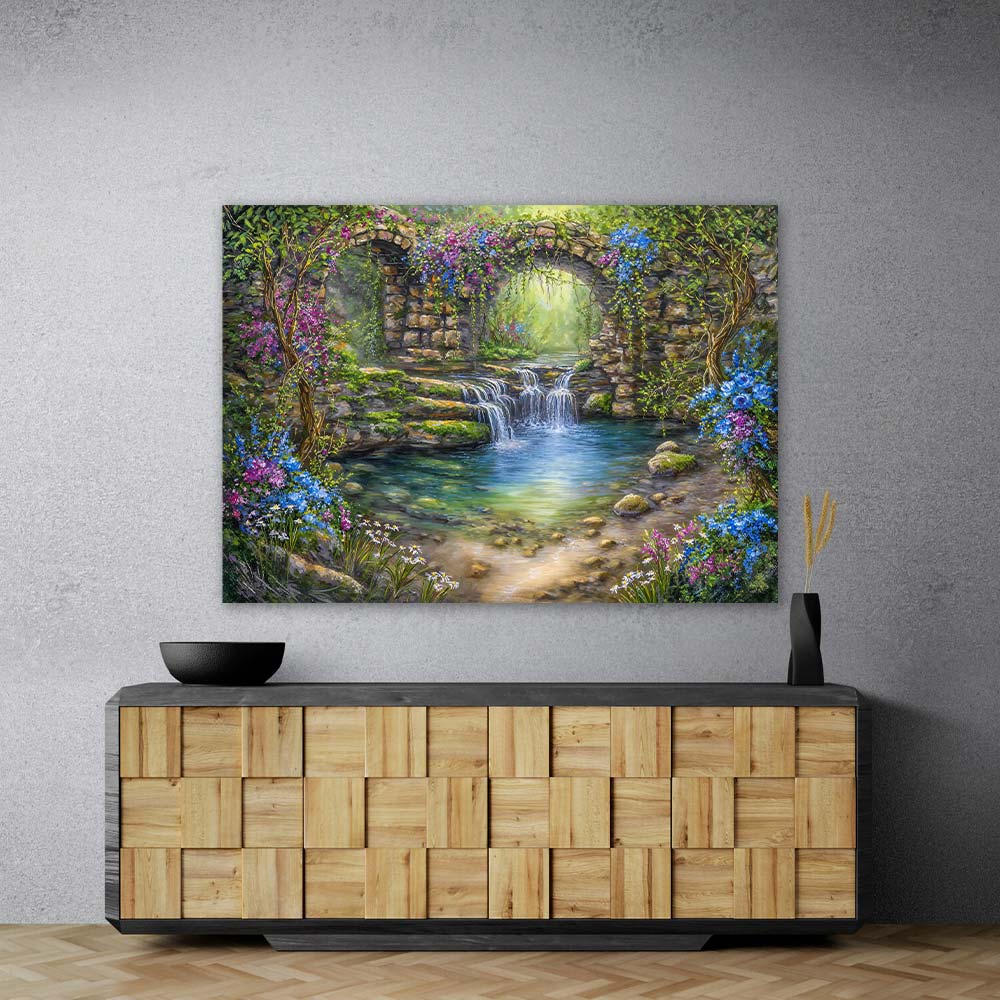 5D Diamond Painting – Das Geheimnis der Elfenbrücke, Unique-Diamond