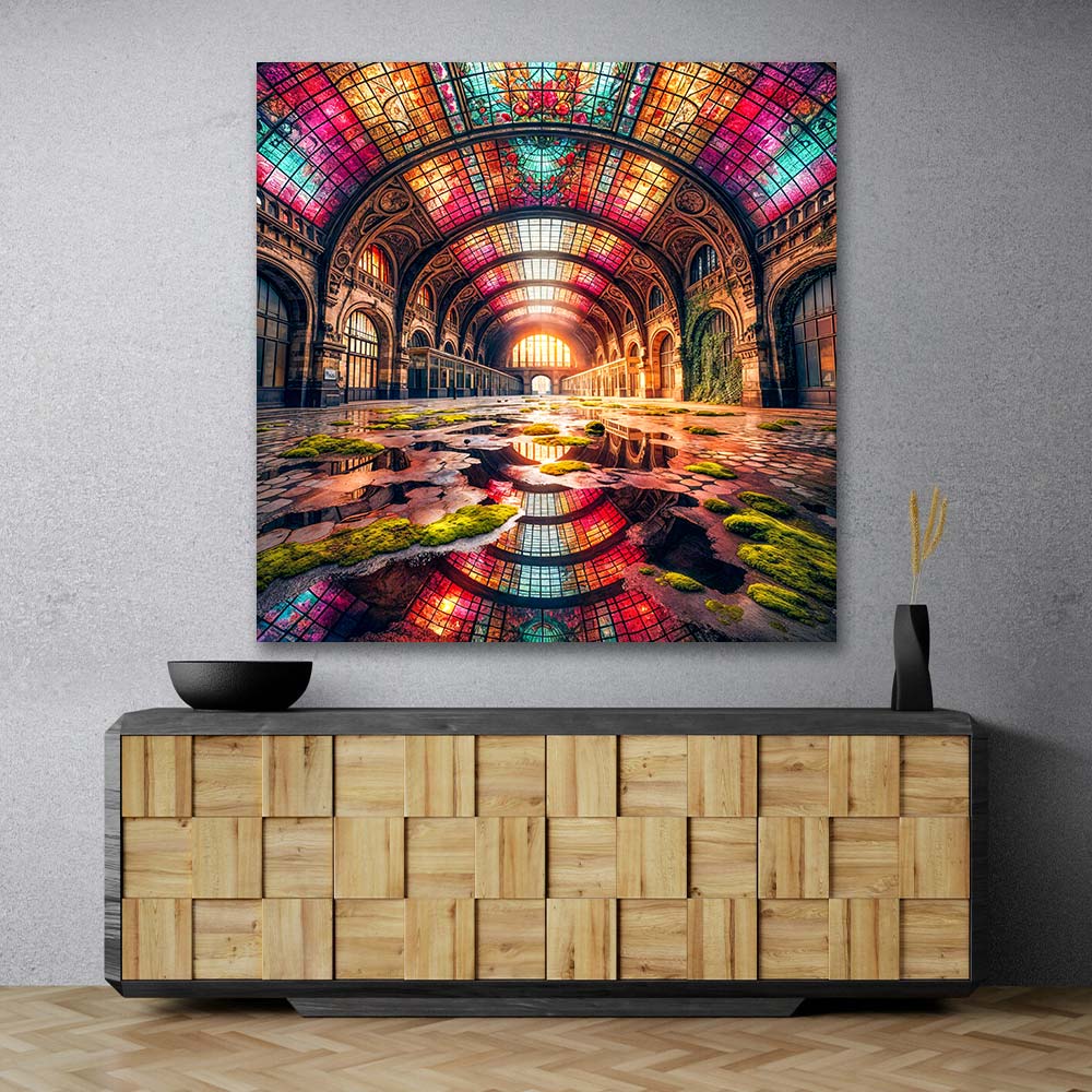 5D Diamond Painting – Das Licht der verlorenen Galerie, Unique-Diamond