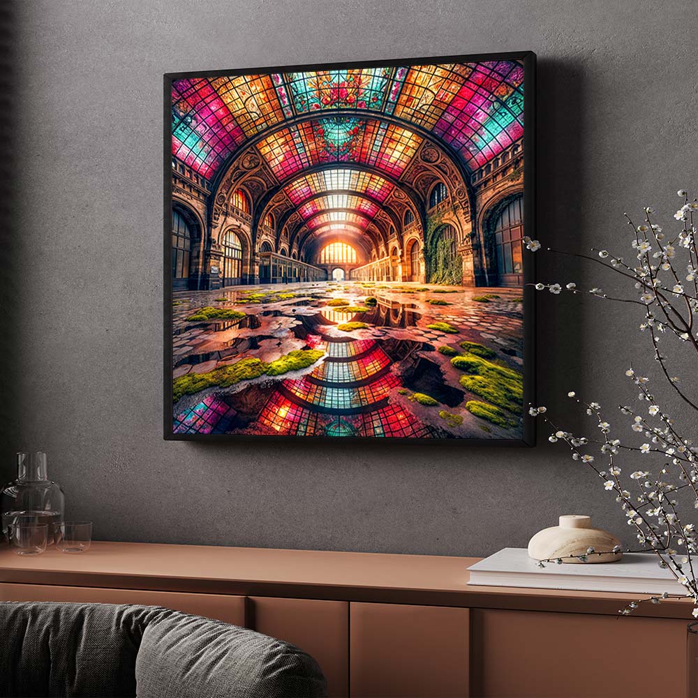 5D Diamond Painting – Das Licht der verlorenen Galerie, Unique-Diamond