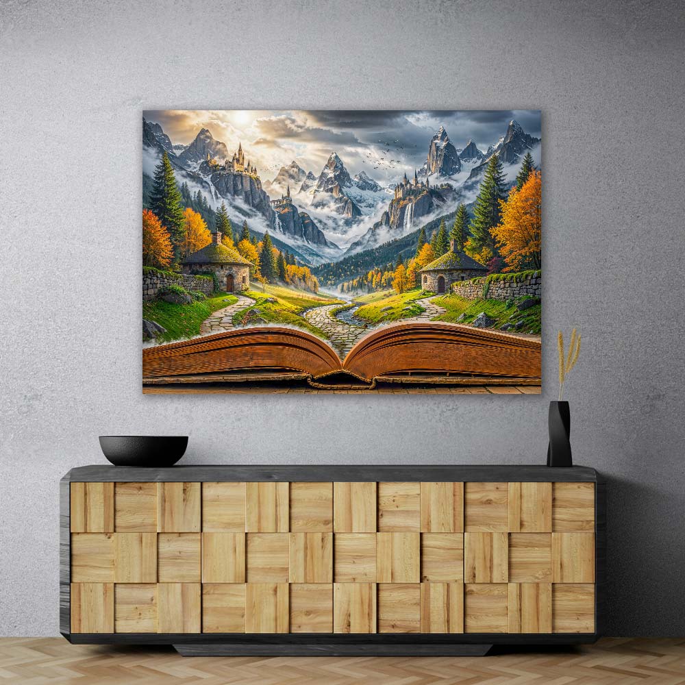 5D Diamond Painting – Das verborgene Königreich von Elenora, Unique-Diamond