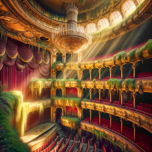5D Diamond Painting – Das vergessene Theater der Träume, Unique-Diamond