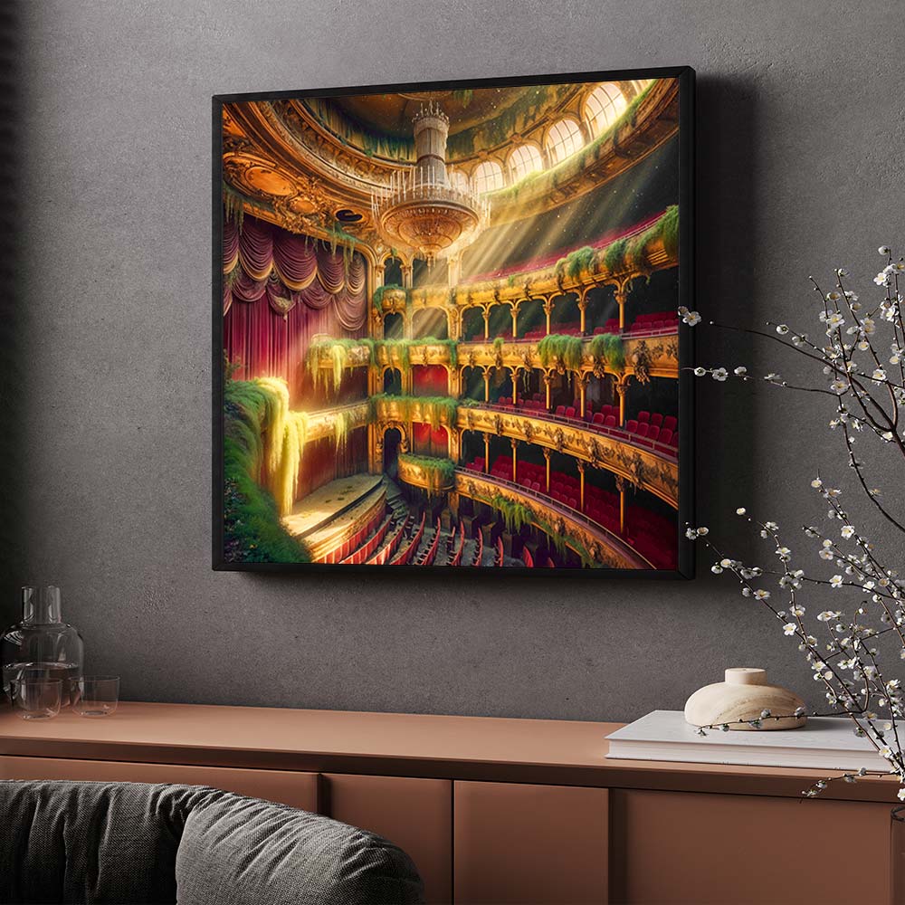 5D Diamond Painting – Das vergessene Theater der Träume, Unique-Diamond