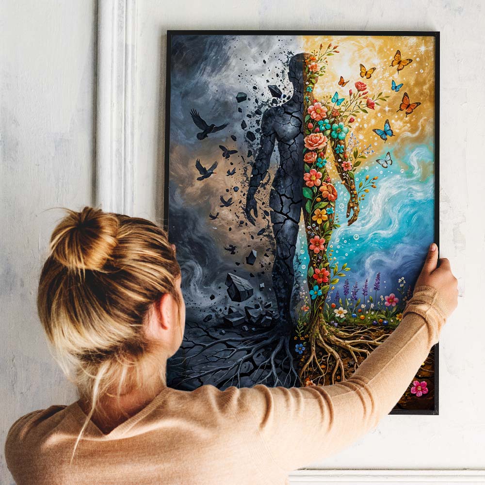 5D Diamond Painting – Dualität des Lebens