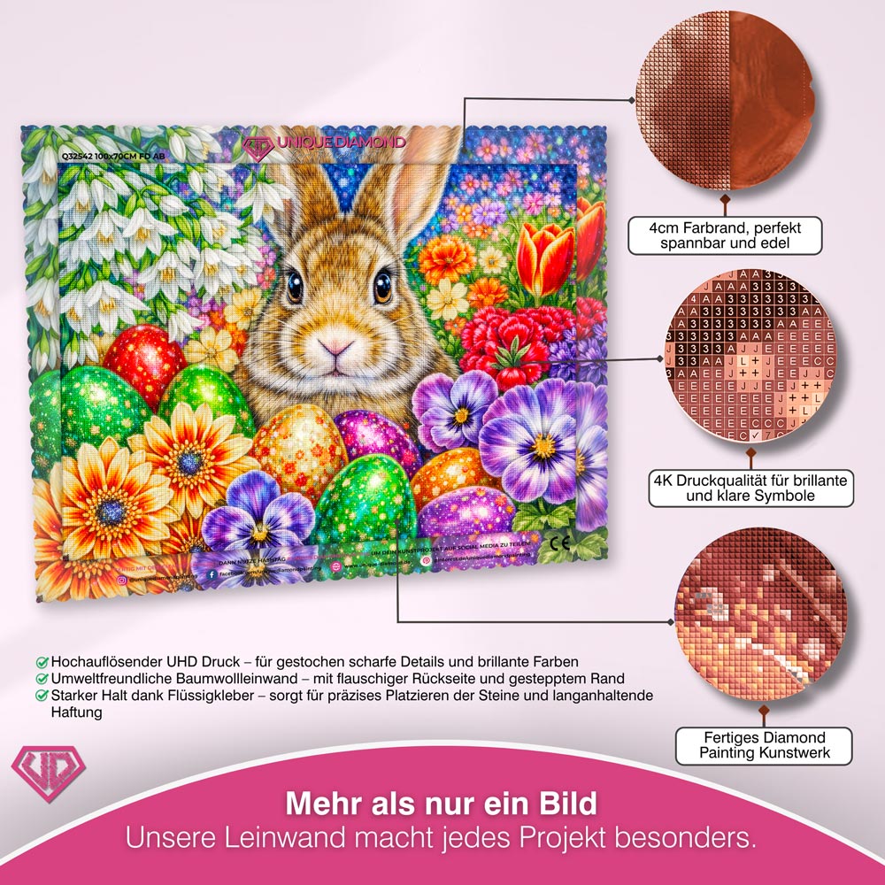 5D Diamond Painting – Easter Bunny Garden