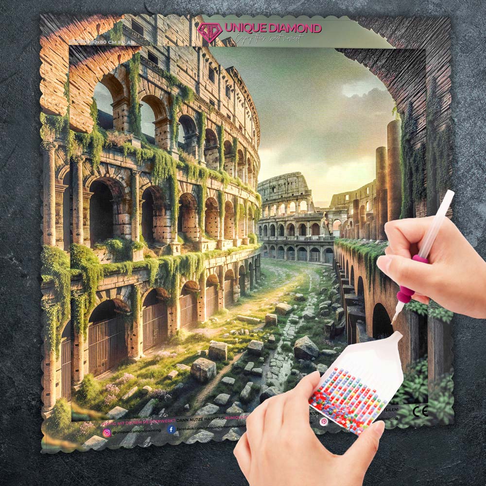 5D Diamond Painting – Echo des alten Rom Unique-Diamond